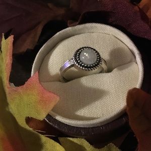 Vintage inspired opal ring